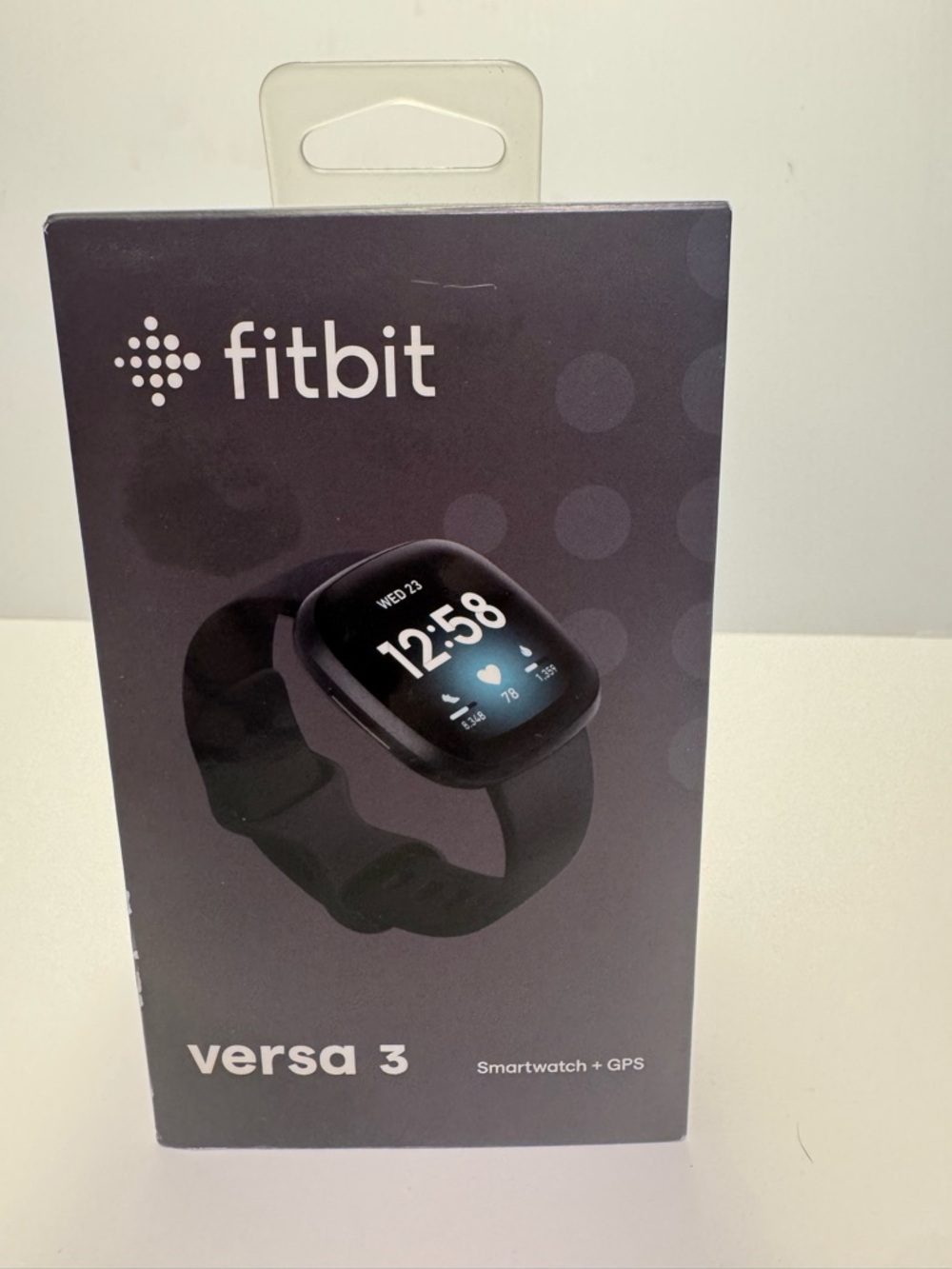 fitbit Versa 3 Smartwatch - Black - New In Box